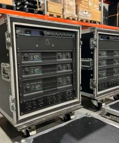 QSC/BSS sub-top amplifier rack: PL4.0 2x PL2.0HV