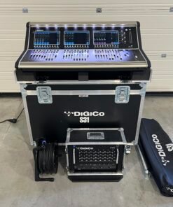 DiGiCo S31 + D-Rack + DMI-Madi-C + AES + Cable Cat6A