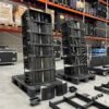 12x KME PANO line array: 8x QL906 + 4x QL1215 + 2x frame